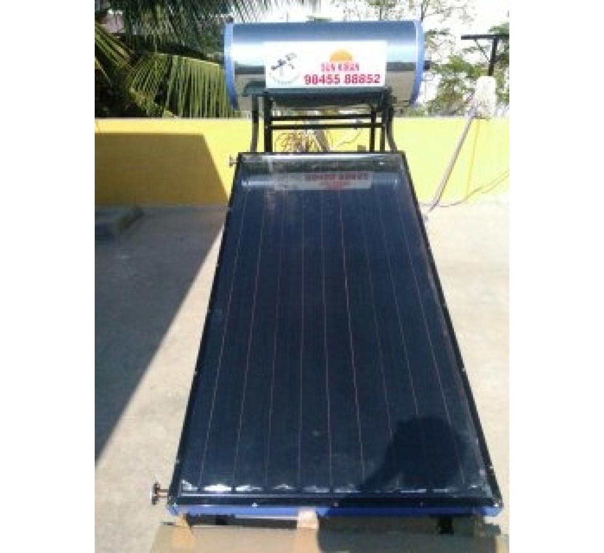SUNKIRAN NON-PRESSURIZED FPC 100LPD (SS 304G) SOLAR WATER HEATER