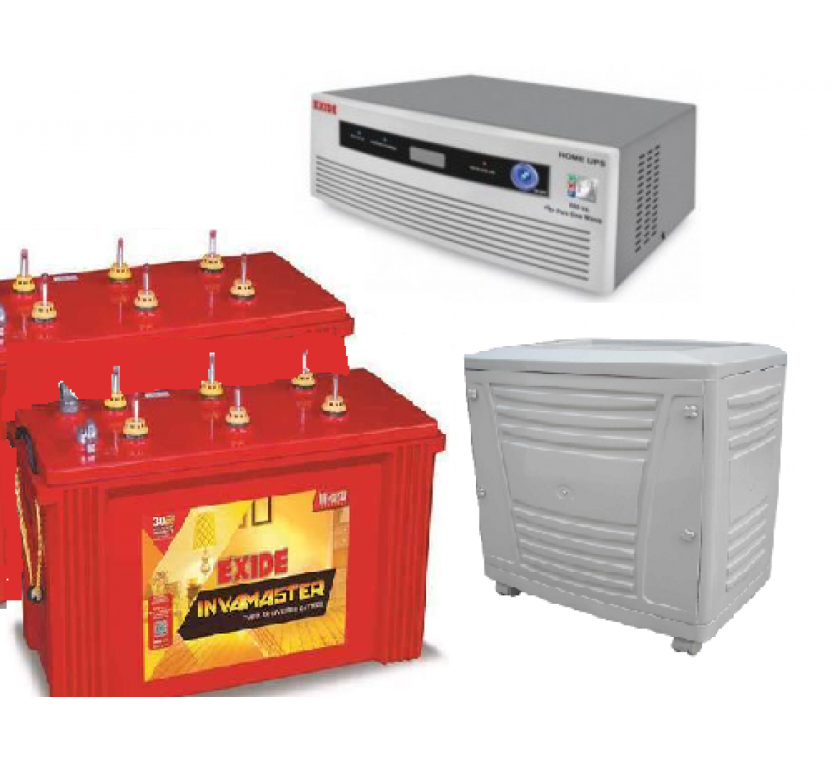 EXIDE PURE SINE WAVE HOME UPS 1450VA + EXIDE INVAMASTER IMST1500 150AH BATTERY