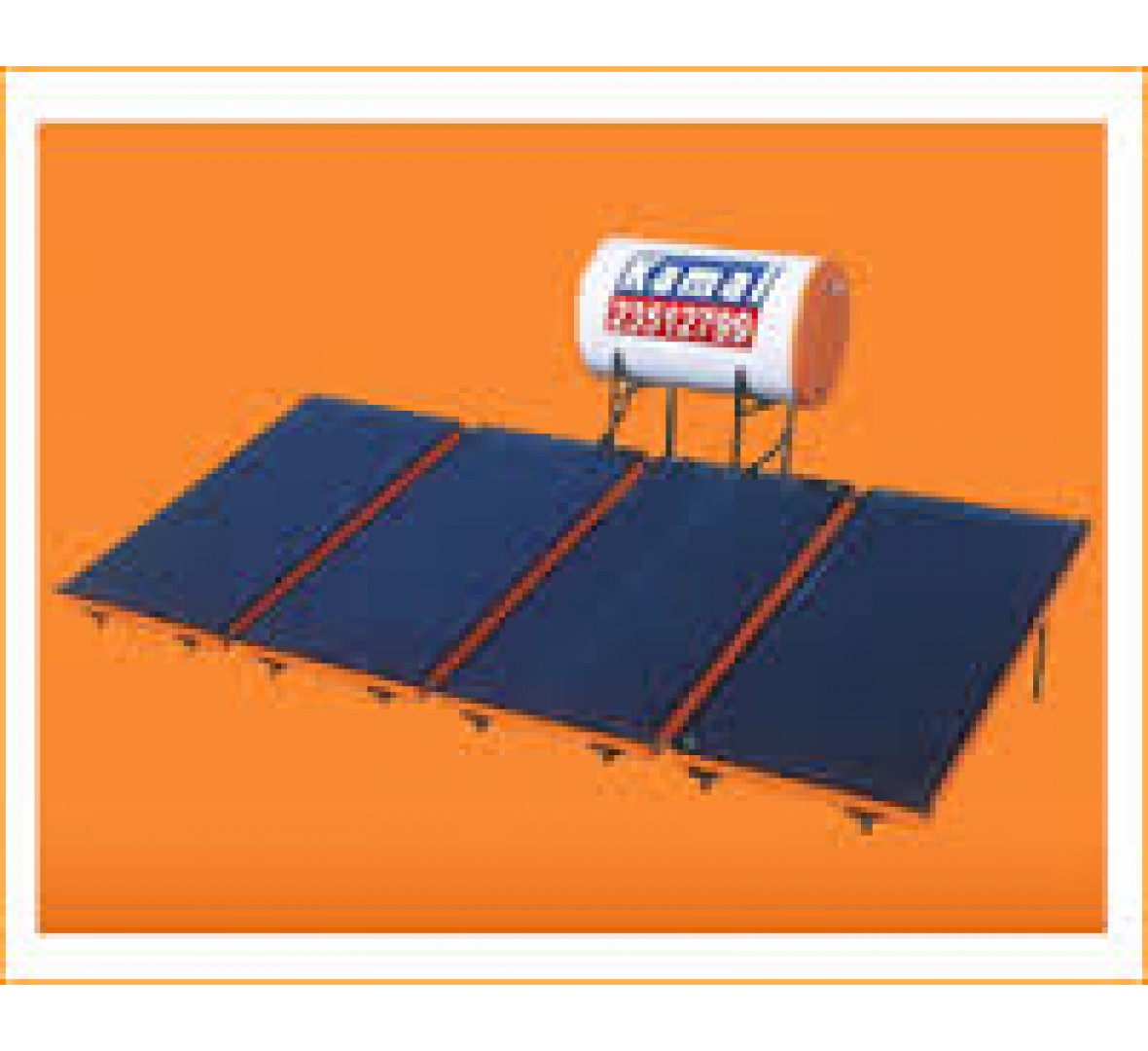 KAMAL 500LPD NON PRESSURIZED SOLAR WATER HEATER