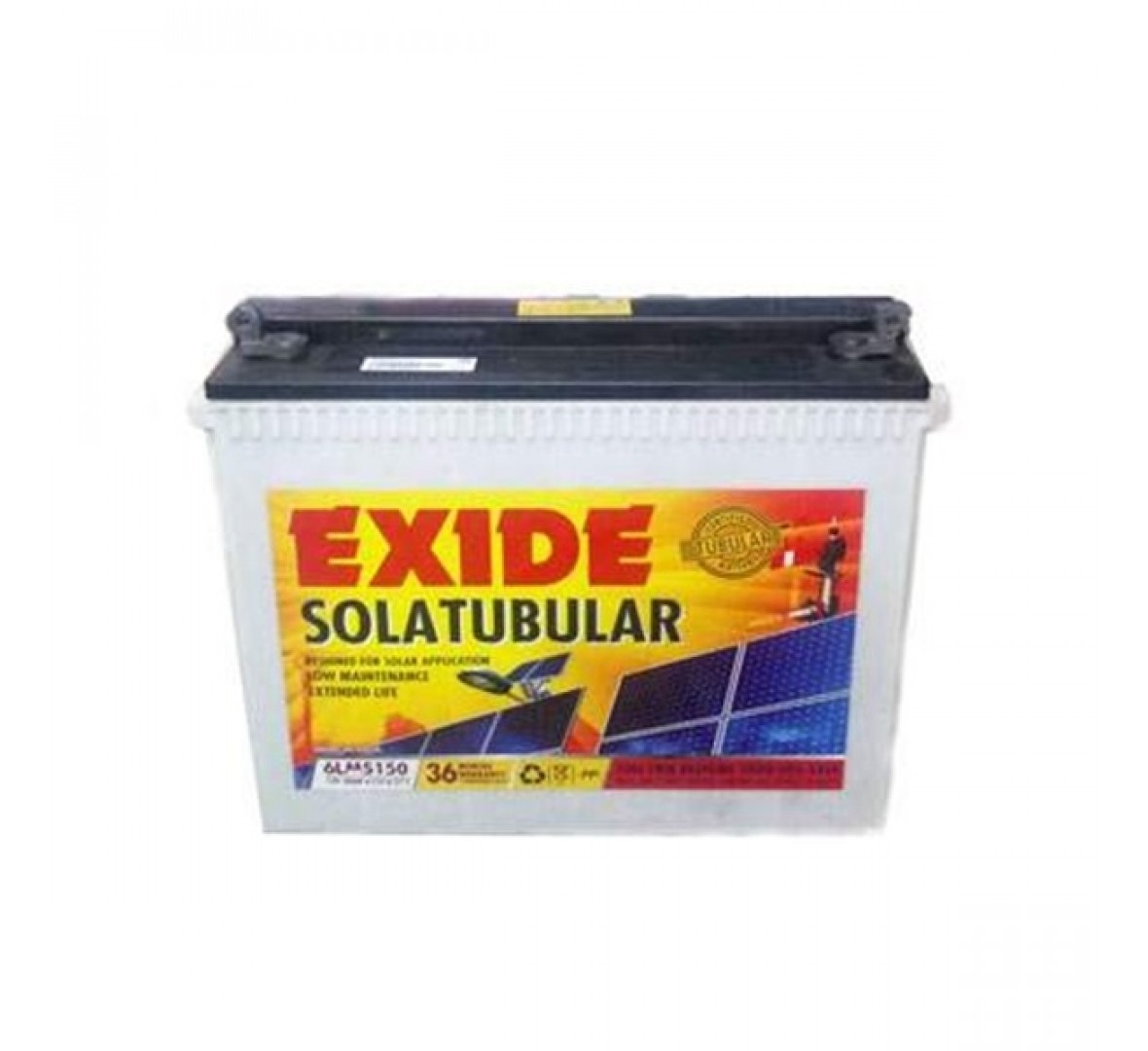 EXIDE SOLAR 6LMS150 150AH BATTERY