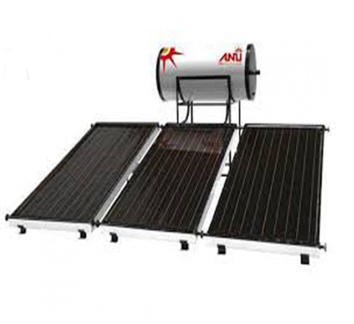 ANU SOLAR WATER HEATER 300LPD FPC (SS 304 TANK, 1MM)