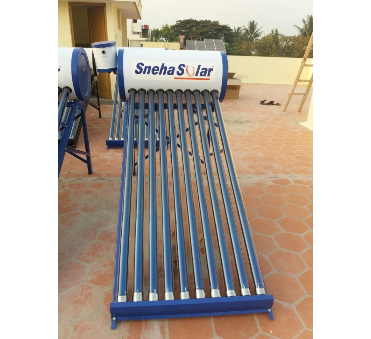 SNEHA SOLAR COPPER 100LPD SOLAR WATER HEATER