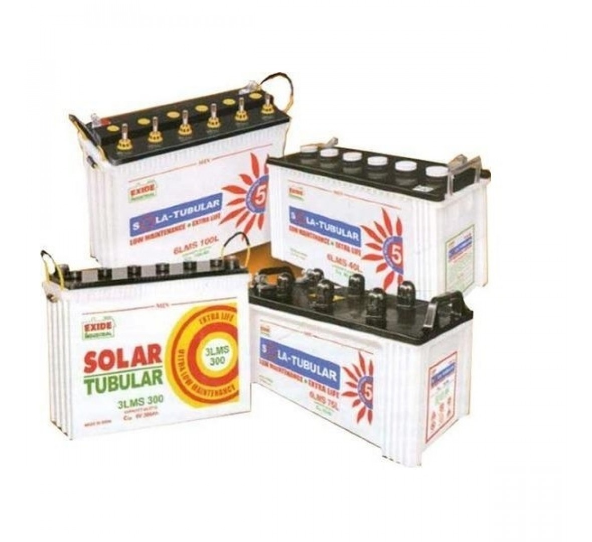 EXIDE SOLAR 6LMS200 200AH BATTERY