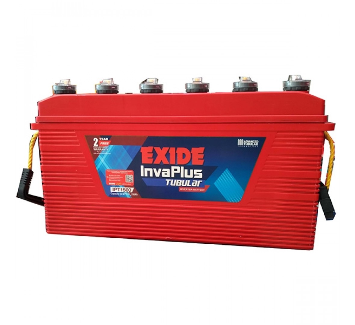 EXIDE INVAPLUS IPT 1000 100AH TUBULAR BATTERY