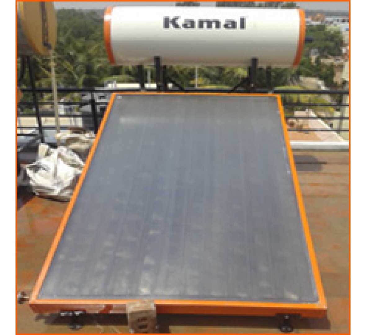 KAMAL 100LPD PRESSURIZED SOLAR WATER HEATER