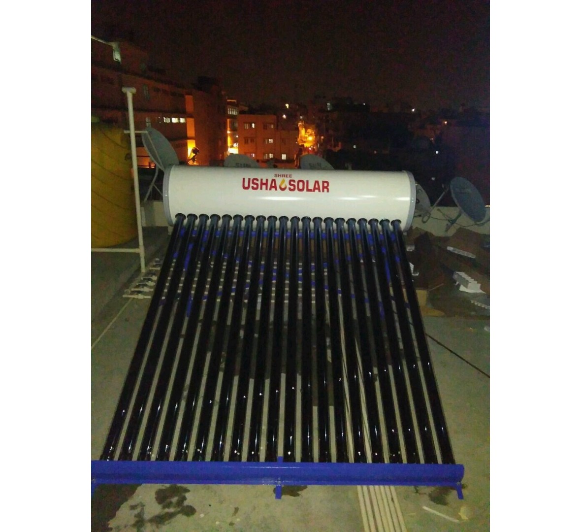 SHREE USHA SOLAR COPPER 200LPD SOLAR WATER HEATER