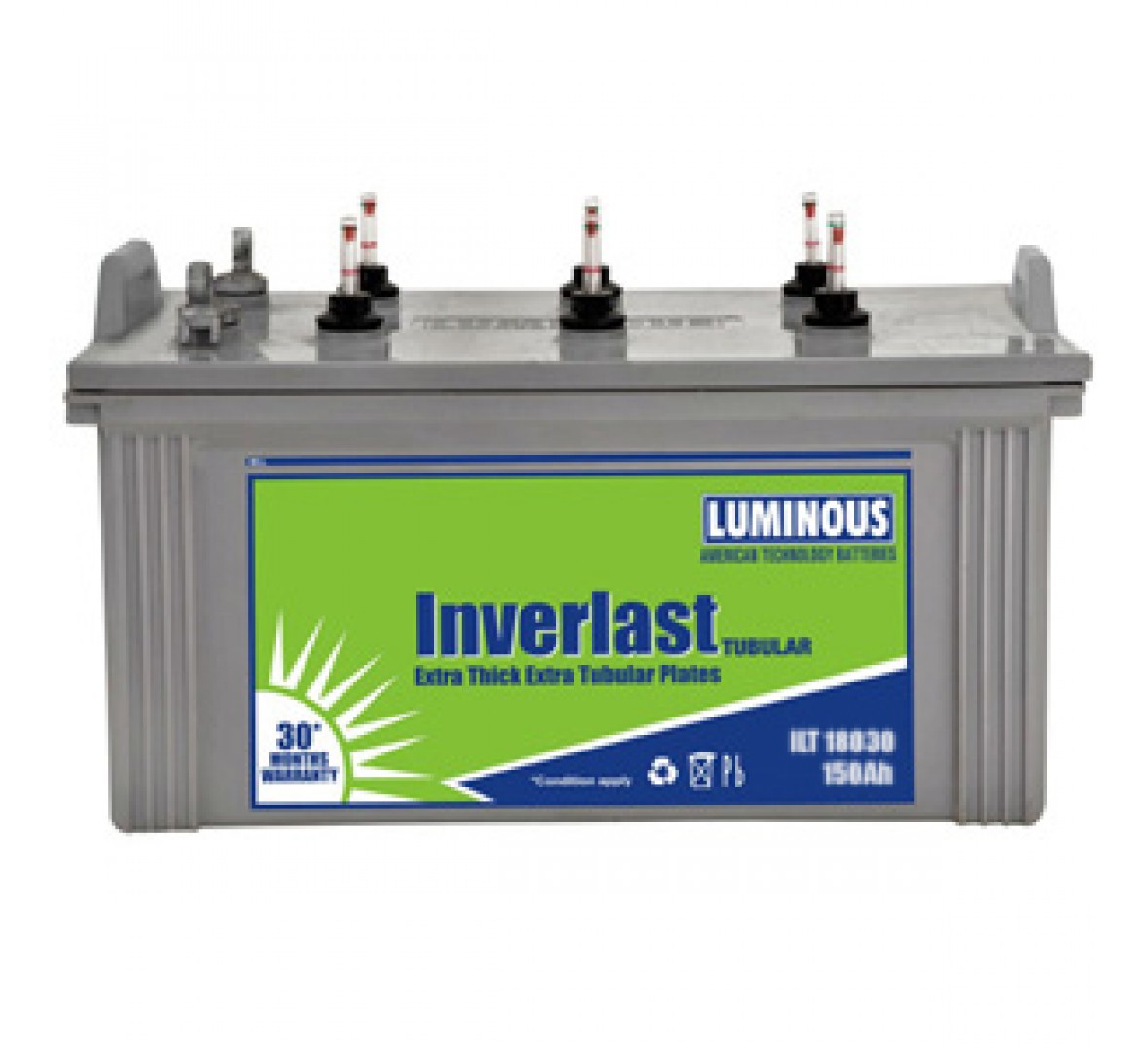 LUMINOUS ILTJ 18030 150AH TUBULAR BATTERY