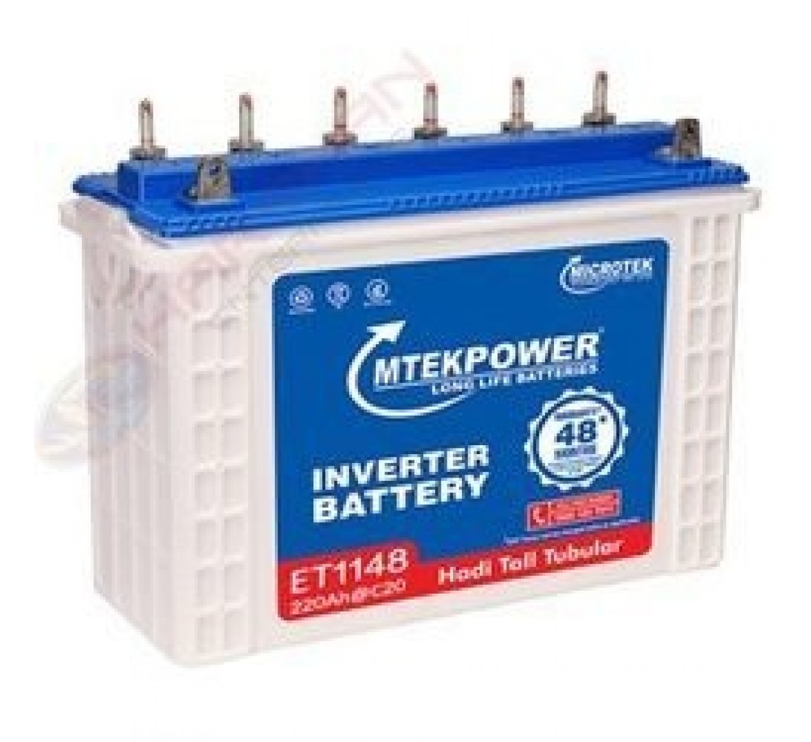 MICROTEK MTEK ET 1148 220AH TUBULAR BATTERY