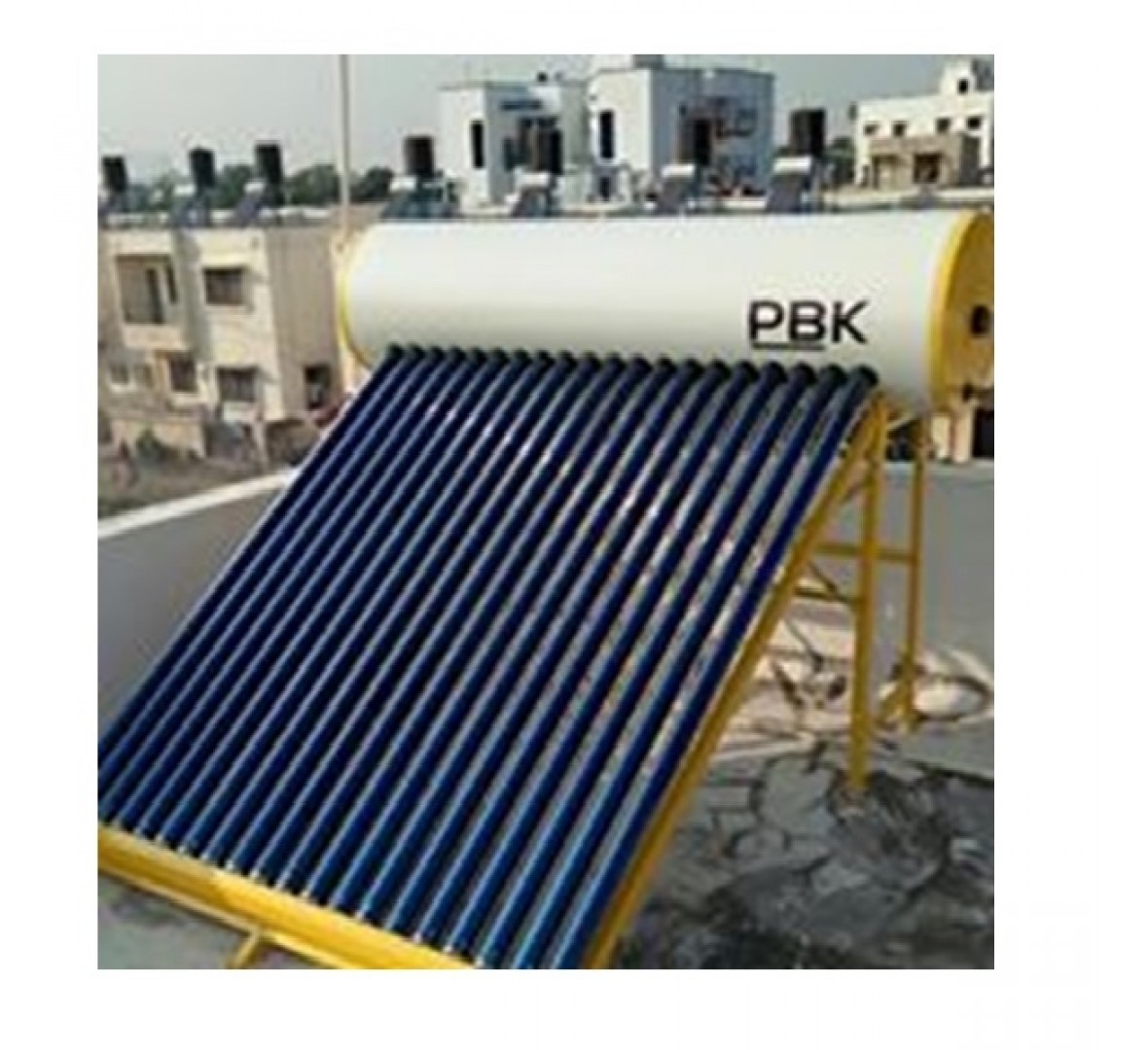 PBK SOLAR WATER HEATER 150LPD (MILD STEEL)
