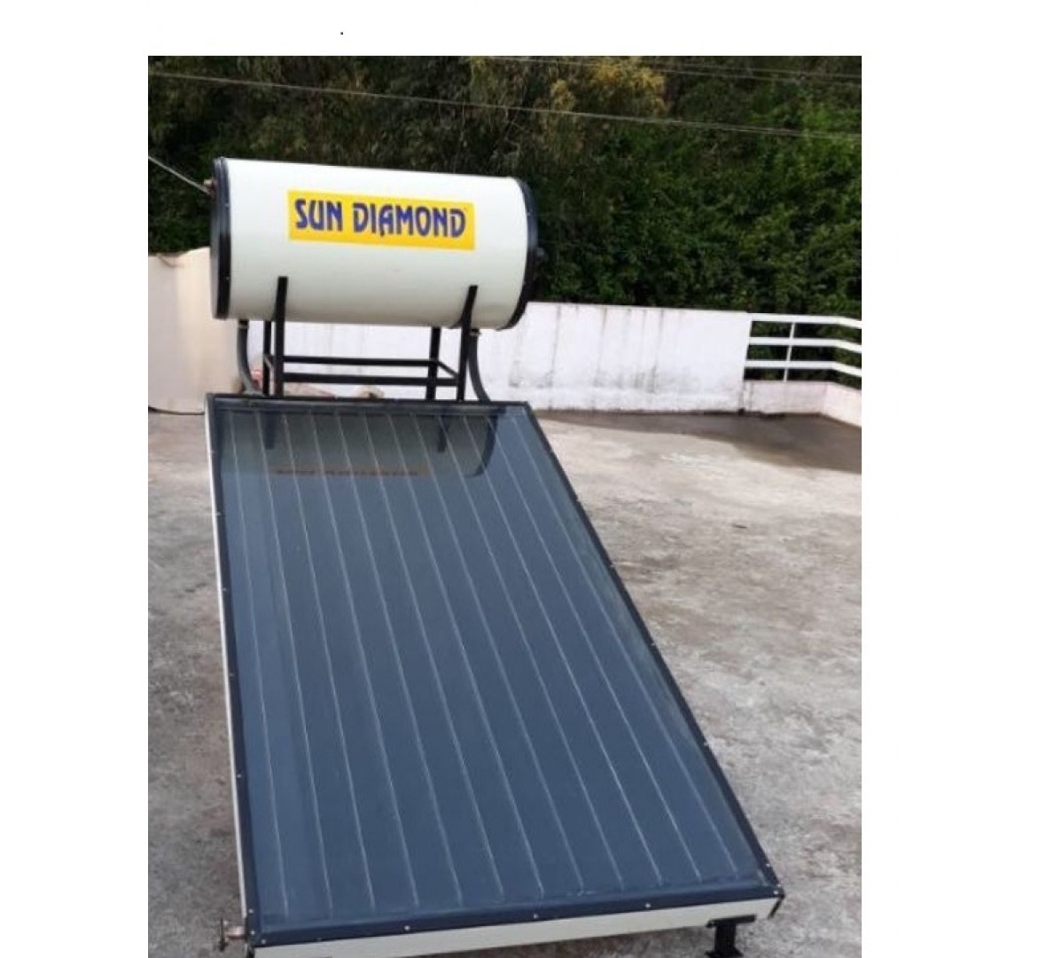 SUN DIAMOND SOLAR PREMIER 100LPD (SS 304 - 3MM) PRESSURIZED SOLAR WATER HEATER