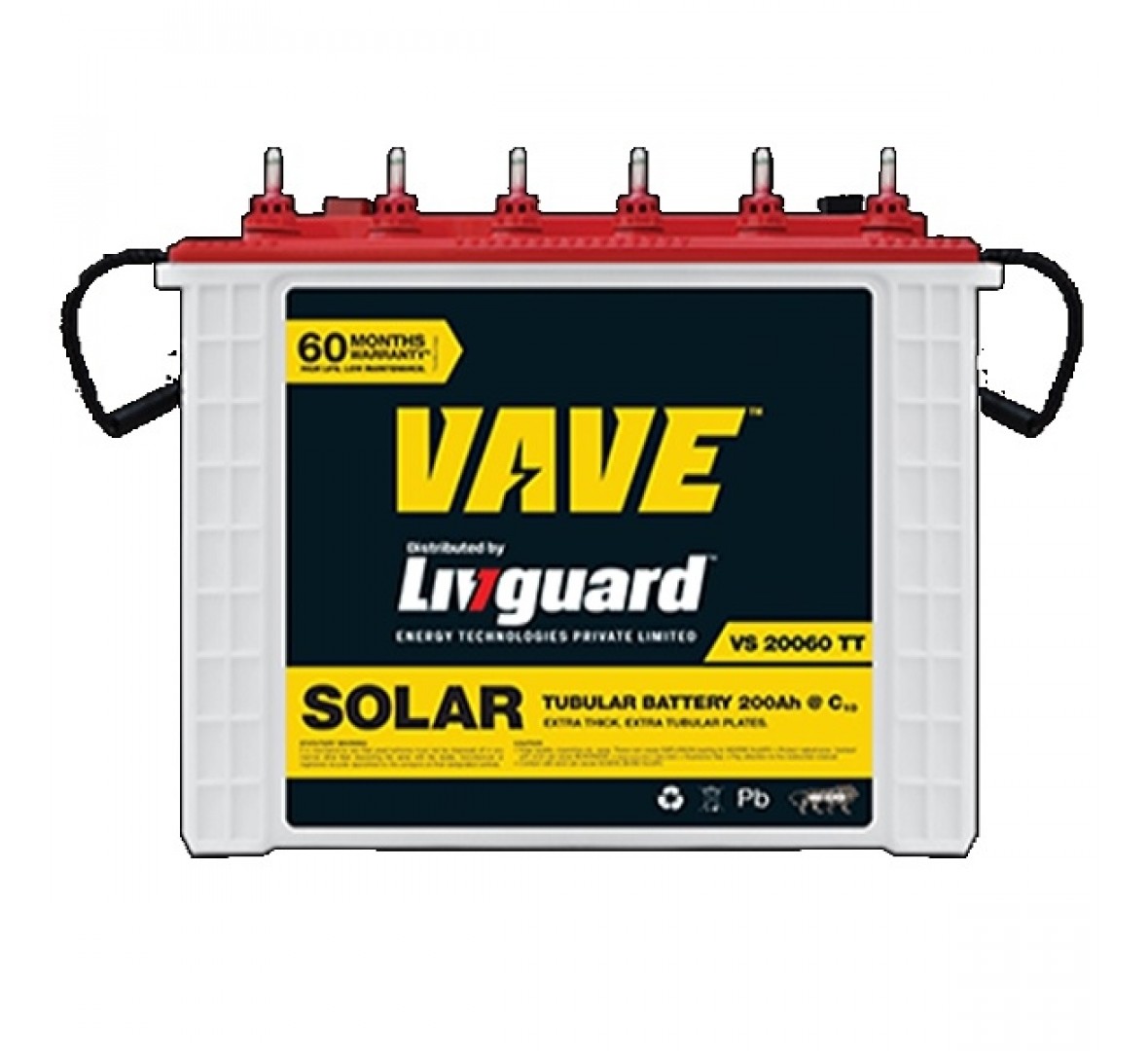 LIVGUARD VAVE VS 20060TT 200AH BATTERY (Solar Batteries)