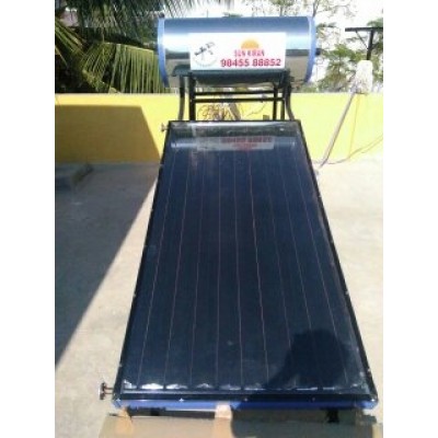 SUN KIRAN NON-PRESSURIZED FPC 100LPD (COPPER TANK, 1MM) SOLAR WATER HEATER