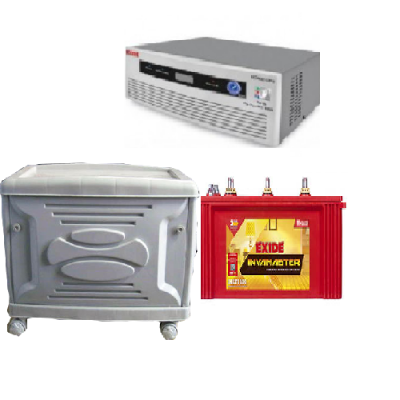 EXIDE PURE SINE WAVE HOME UPS 1450VA (12V) + EXIDE INVAMASTER IMST1500 150AH BATTERY