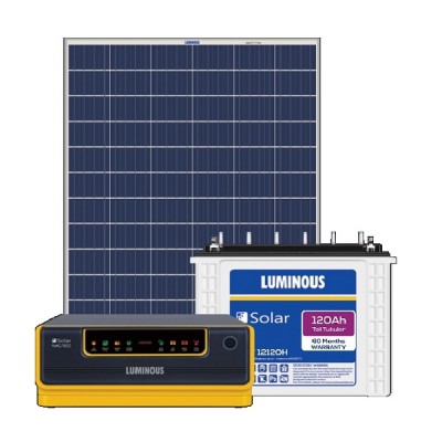 LUMINOUS SOLAR 1500VA COMBO (1500VA + 120AH x 2 + 325W)