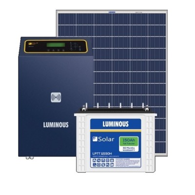 LUMINOUS SOLAR 3kVA COMBO (3kVA + 150AH x 4 + 2.6kW)