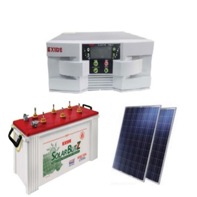 EXIDE SOLAR 850VA COMBO (850VA + 105AH + 200W)
