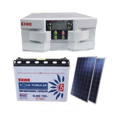 EXIDE SOLAR 850VA COMBO (850VA + 150AH + 300W)