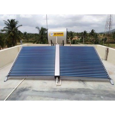 SUN DIAMOND SOLAR DELUX (COPPER TANK) 500LPD SOLAR WATER HEATER