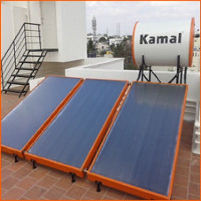 KAMAL 300LPD PRESSURIZED SOLAR WATER HEATER
