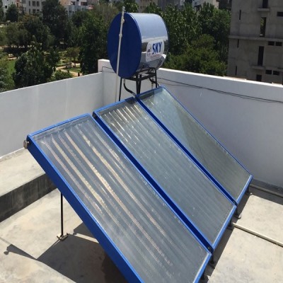 SKY SOLAR WATER HEATER 500 LPD NON-PRESSURIZED SS TANK