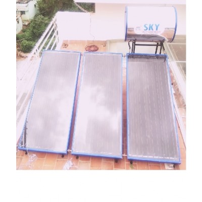 SKY SOLAR WATER HEATER 300 LPD PRESSURIZED SS TANK