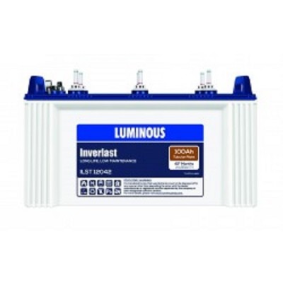 LUMINOUS ILST 12042 100AH TUBULAR BATTERY