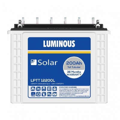 LUMINOUS SOLAR LPTT 12200L 200AH BATTERY