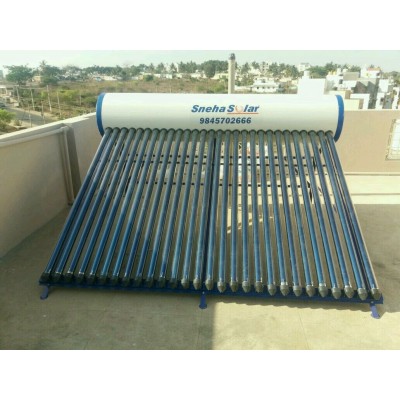 SNEHA SOLAR PLUS 300LPD SOLAR WATER HEATER (GI WITH ENAMEL COATING)
