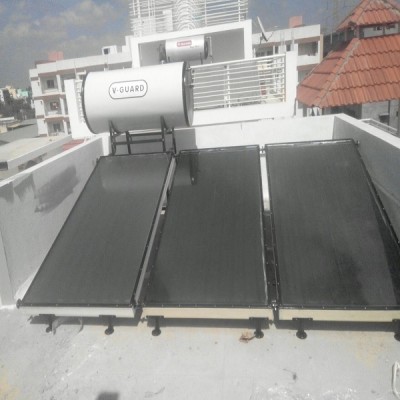 V-GUARD PRESSURIZED SOLAR WATER HEATER FPC 300LPD