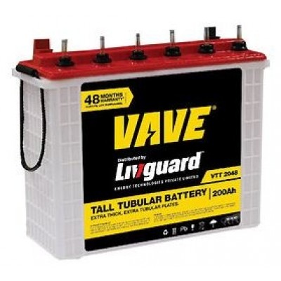 LIVGUARD VAVE VTT 2048 200AH TALL TUBULAR BATTERY