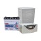 EXIDE SOLAR SHP 1100VA + EXIDE 6LMS150L 150AH + TROLLEY