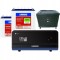 LUMINOUS ZELIO+ 1700SW UPS 1500VA (24V) + 2 X LUMINOUS RC 18000 (150AH BATTERY) + TROLLEY