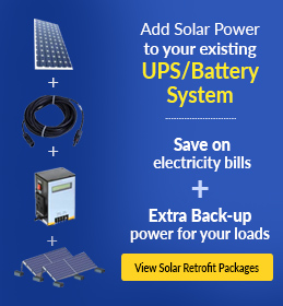 Solar retrofit kits